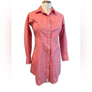 Jill McGowan Portland, Maine Shirt Dress Size S